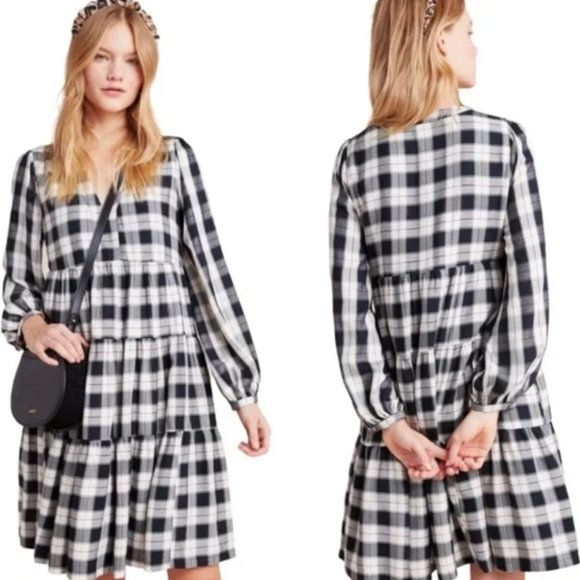 Maeve Anthropologie Amber Tiered Paid Dress - Picture 2 of 6